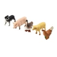 thumbnail image 3 of Lefu 12Pcs Farm Animals Model Mini Farm Poultry Figure Kids Toys Cows Model Playset, 3 of 9