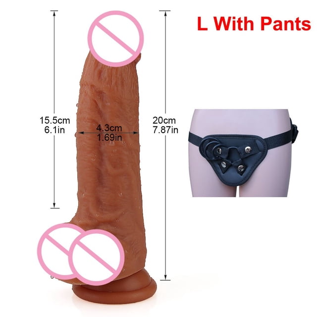 Pene realista con sensación de piel, consolador enorme Sexy suave, masturbador femenino, consoladores con ventosa de silicona de doble capa para mujer, miembro grande Tan Jianjun unisex