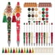 thumbnail image 1 of 12 Pcs Beadable Pens Plastic Ballpoint Pen, 1 of 5