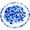 Blue Series, variant on 500G/ 1.1LB Bulk Crystal Mosaic Tiles – 0.4x0.4", Opaque Glass Crafts for DIY Coaster, Home, Bathroom Decor, Available in Black, Orange, Blue, Red, Yellow