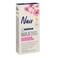 Nair Hair Remover Wax Ready Strips Legs Body 40 ea (Pack of 3