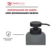 thumbnail image 2 of Namaro Design Dispensador De Jabón Gris Soho, 2 of 4