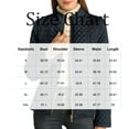 thumbnail image 2 of Wutalume Women's Winter Warm Cotton Jacket Single Breasted Zipper Jacket, Lightweight and Comfortable Outerwear for Cold Weather Protection and Daily Use,Pink XL, 2 of 4