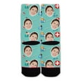 thumbnail image 3 of Function - Custom Nurse Doctor First Responder Pattern Socks, 3 of 4