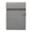 Grey, variant on 1Pc Premium Leather Small Clipboard, Mini Memo Size & A5 Compatible Slim Writing Pad Holder, Compact 6x9 Professional Clipboard for Nurses & Servers, Slate Gray