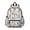 Baseballs and Shirts, variant on Baseballs and American Flags Blue Pattern Backpack for School, Cute School Bag with Adjustable Shoulder Straps and Padded Back, 13.4"x11"x4.7"