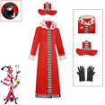 thumbnail image 2 of Valentino disfraz de cosplay fantasía anime hotel disfraz de cosplay para mujeres adultas vestido bata sombrero Halloween carnaval fiesta ropa, 2 of 2
