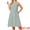 Dark Green, variant on Plaid Sleeveless Loose Fit Tank Midi Dress XL Red