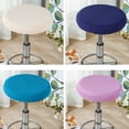 thumbnail image 7 of Padded Round Bar Stool Cover Cushion Round Chair Seat Cushion for Wooden Metal Beige, 7 of 7