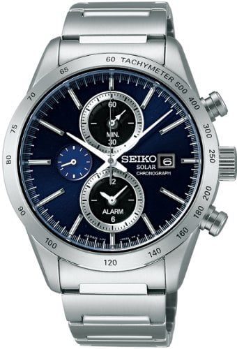 Seiko Watch] Watches Spirit Spirit smart Chronograph solar Sapphire glass  SBPY115 Silver 