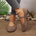 thumbnail image 5 of Flat Shoes for Women Mary Jane Loafers Slip On Summer Casual Everyday Style, 5 of 6