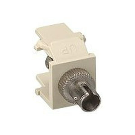 Leviton Gray Quickport Fiber Optic ST Jack Connector