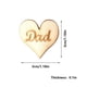 thumbnail image 4 of Ounissouiy Paquete de 100 Mini piezas de sin terminar signos estilo Simple Scrapbooking manualidades adornos Día de la madre DIY regalos para papá Type3 NO3 Ounissouiy HA011691-01, 4 of 6