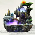 thumbnail image 4 of 220V Fountain Indoor Table Bench Top Water Fountain Ornament 28x16x28cm, 4 of 8