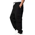 thumbnail image 2 of Pantalón Casual Holgado Con Múltiples Bolsillos Para Hombre, 2 of 8