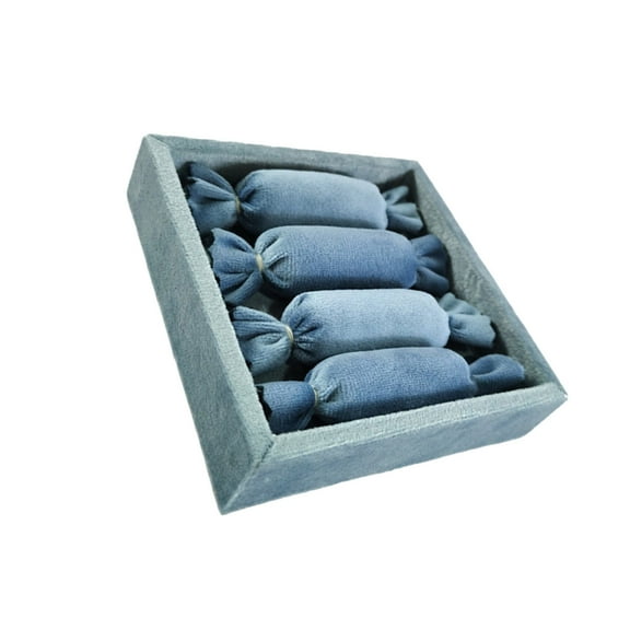 AOOOWER Portable Velvets Jewelry Holder Display Tray for Organizing Rings and Earrings