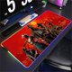 thumbnail image 3 of Alfombrilla de ratón de Anime Red Dead Redemption 2 RGB colorida para juegos, alfombrilla grande para juegos XL con luz LED, alfombrilla para ratón para ordenador, alfombrilla para escritorio para jue, 3 of 5
