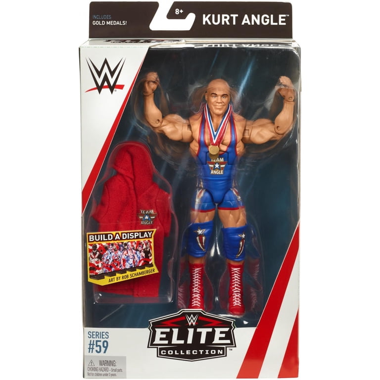 WWE Elite Collection Series # 59, Kurt Angle Figure - Walmart.com