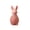 Pink, variant on Blue Blue Foam Easter Bunny Rabbit Figurine For Desktop Shelf Ornament 5.91X2.76X2.76Inch