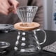 thumbnail image 4 of Accesorios para café Herramientas para café Cono de goteo manual para café Café doméstico Cafetera 600ml, 4 of 9