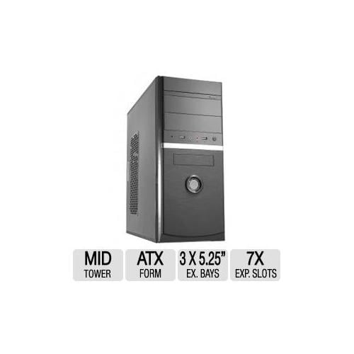 COMPUCASE Enterprise ATX Mid Tower Computer Case MicroATX, ATX, 7x