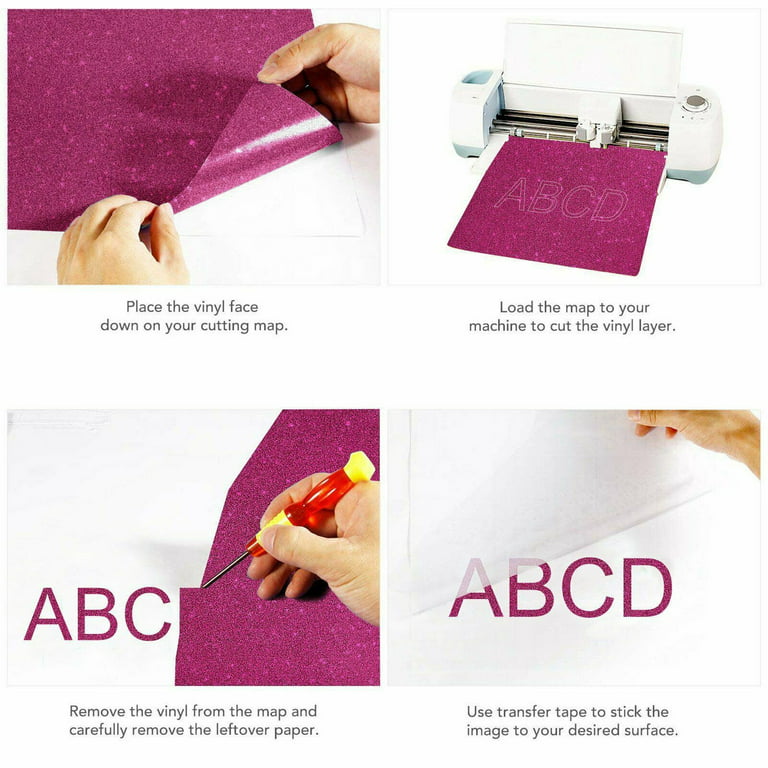 HTV Heat Transfer Vinyl Letters Iron On Fabric Adhesive Cricut 5