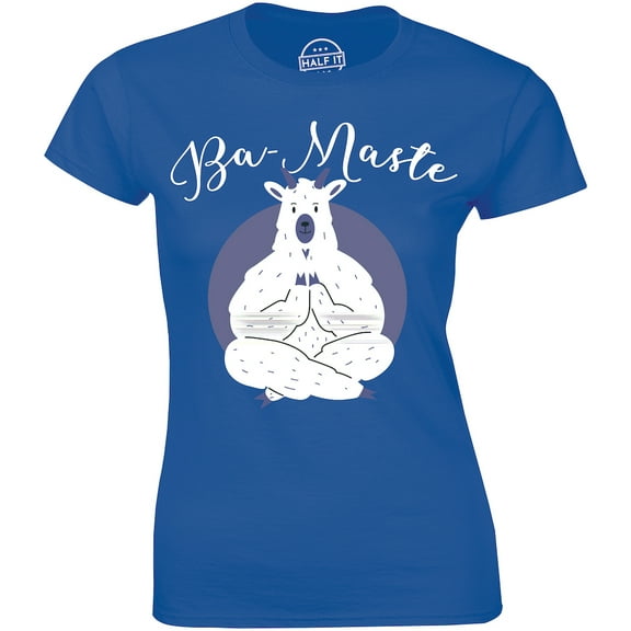 Ba-Maste Doing Relaxing And Calm Yoga Sitting pose For Meditation Women's T-Shirt
