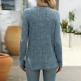thumbnail image 3 of Admvng Sweaters for Women Winter Long Sleeve Square-Neck Comfy Solid Regular Tops, Size S-2XL, 3 of 3