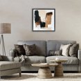 thumbnail image 3 of Stupell Industries Contemporary Earthy Hues Neutral Balance Black Floating Frame Canvas Art, 18 x 18, by Petals Prints Design, 3 of 8