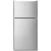 WHIRLPOOL 30-inch Wide Top Freezer Refrigerator - 18 cu. ft. WRT348FMES