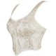 thumbnail image 3 of Faja moldeadora de cintura para mujer, con estampado de tirantes, sin mangas, de poliéster, sin aro de acero, 3 of 8