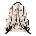 thumbnail image 2 of HUIACONG Cute Pug Print School Backpack for Teens Kids Boys Girls, Water Resistant Multi Pocket Bookbag with Padded Adjustable Straps Large Capacity Lightweight Daypack for Travel Daily Use, 2 of 7