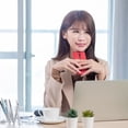 thumbnail image 4 of Miangastore Semi-rimless Glasses Lensless Eyeglasses Frame Decorative Glasses Frame, 4 of 8