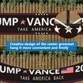 Probsin Trump Vance 2024 Banner Black 120" x 20" Decorations Take