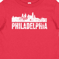 thumbnail image 4 of Inktastic Philadelphia Skyline Grunge Boys or Girls Baby T-Shirt, 4 of 5