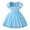 Light Blue, variant on Pounoo New Girls Dresses 10-12 Little Girls Short Sleeves Casual Birthday Dress With Tutu Skirt Dresses For Kids Girls