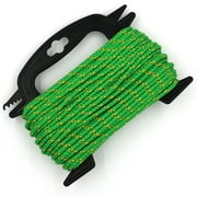 Hyper Tough Diamond Braided Polypropylene Rope, Green, 3/16 inch x 75 feet