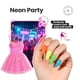 thumbnail image 4 of Set de esmaltes de uñas Beetles Neon, 6 colores, arcoíris brillante, 4 of 7
