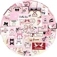thumbnail image 2 of Paquete de pegatinas Ballet Bow, 50 unidades, álbum de recortes coreano INS Aesthetic, 2 of 2