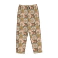 thumbnail image 4 of Naloa Mandala Print Women’s Ultra-Soft Comfy Pajama Lounge Pants with Pockets & Drawstring, 4 of 8
