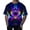 A-Hot Pink134, variant on JAJAHO Mens Graphic Tee Summer Short Sleeve Crew Neck T Shirt Colorful Printed Fashion Casual Daily Wear Loose Fit Soft Tops