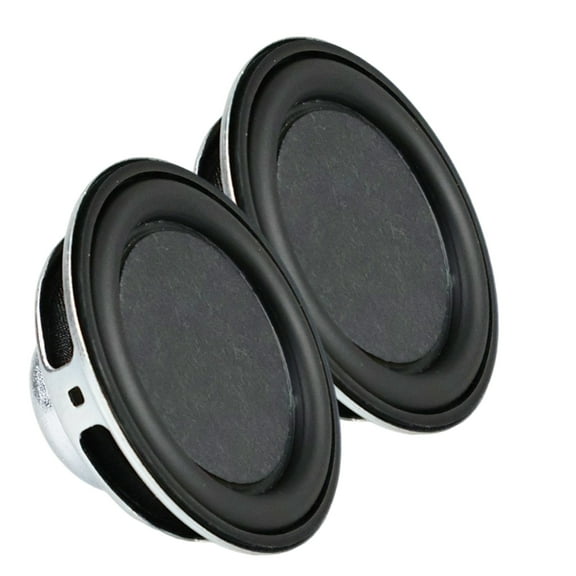 2Pcs 5W 4Ohm Speakers 52mm Round Shape Loudspeaker Subwoofer Multimedia Portable