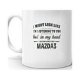thumbnail image 2 of I'm Driving My MAZDA MAZDA3 Coffee Tea Ceramic Mug Office Work Cup Gift 15 oz, 2 of 3