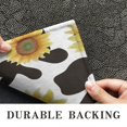 thumbnail image 6 of Black White Cow Pattern Sunflower Door Rugs,Washable Non Slip Door Mats Indoor,Decorative Door Mats,Entry Mat Indoor for Entrance,Bedroom,Kitchen,Bathroom,17"x30", 6 of 6