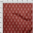 thumbnail image 3 of oneOone Georgette Viscose Red Fabric Block Sewing Fabric By The Yard Printed Diy Clothing Sewing Supplies 42 Inch Wide, 3 of 4