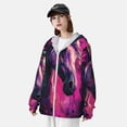 thumbnail image 3 of Lsque Watercolor Painting White Horse UPF 50+ Lightweight Sun Protection Men's Women's Long Sleeve Shirt, Hoodie Performance -XX-Large, 3 of 9