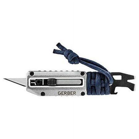 Gerber Gear 31-003741 Prybrid X Pocket Knife with Utility Blade and Prybar Urban Blue