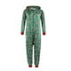 thumbnail image 1 of Minnieouse Pijamas familiares Navidad Vacaciones Impreso con capucha Ropa de dormir Body de manga larga Loungewear Pijama verde papi-m Minnieouse AP004010-04, 1 of 2