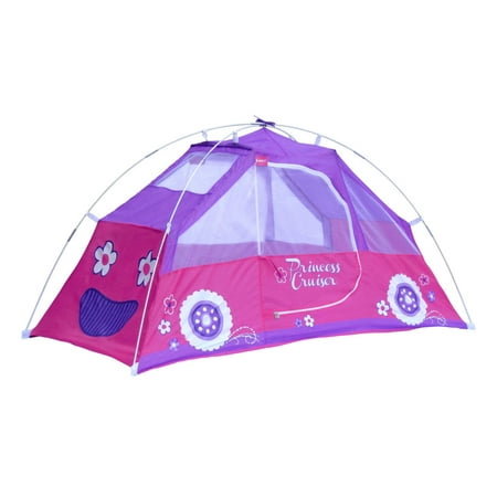 GigaTent 2 Doors Princess Cruiser Car Tent Includes Carry Case Polyester Play Tent, Multi-color