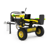 Champion 25-Ton Horizontal/Vertical Full Beam Gas Log Splitter with Auto Return